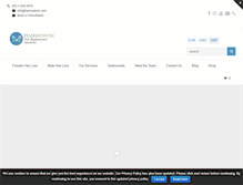 Tablet Screenshot of hairweavon.com